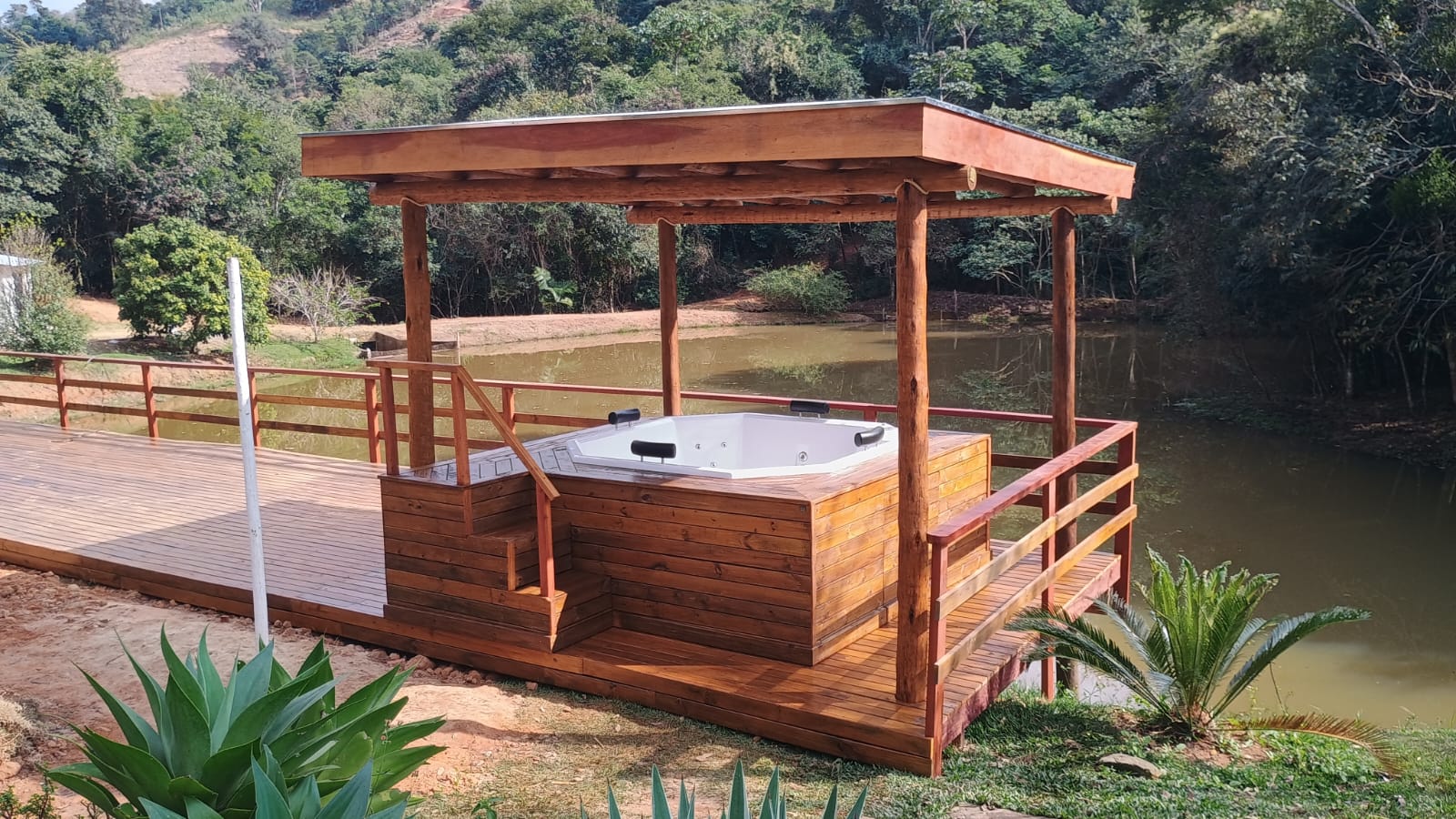 Spa instalado Manancial Piscinas e SPAS 9