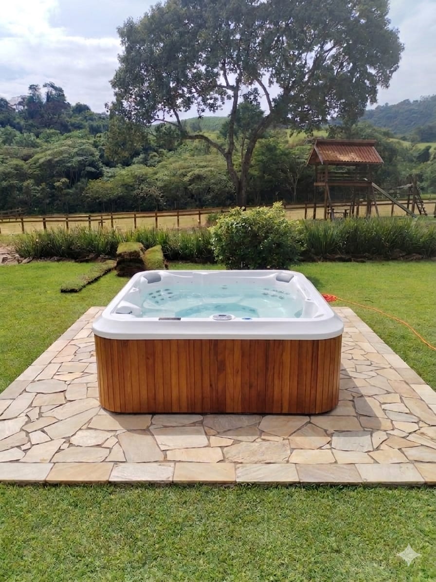 Spa instalado Manancial Piscinas e SPAS 22