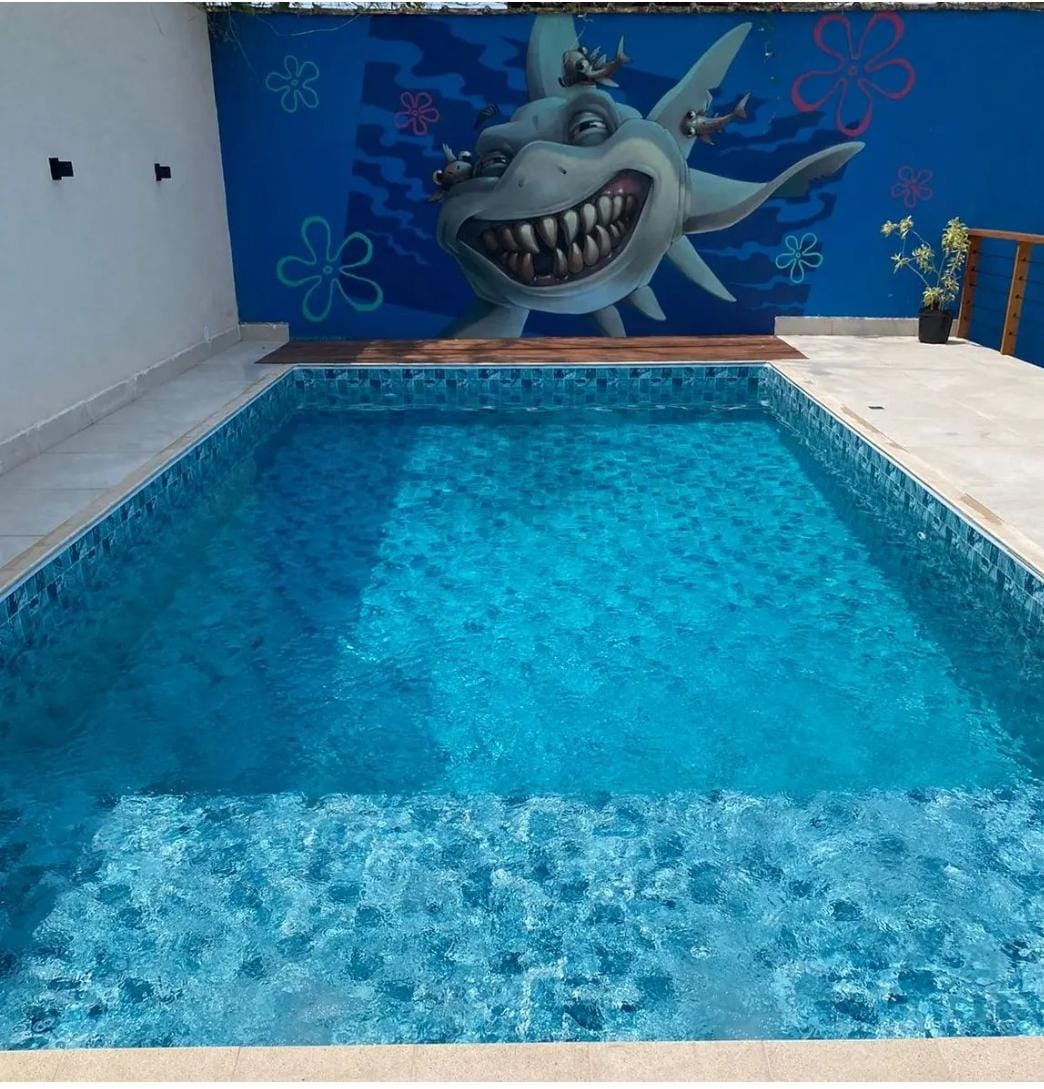 Piscina de vinil que já fizemos 6