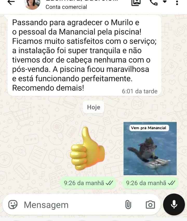 Feedback de cliente 18