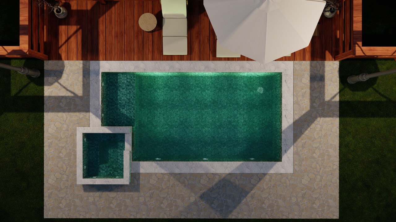 Piscina de vinil que já fizemos 15