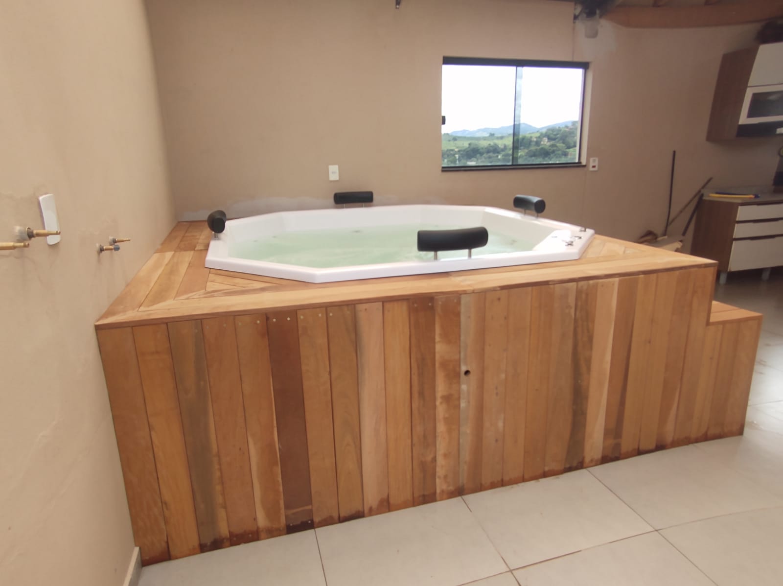 Spa instalado Manancial Piscinas e SPAS 1