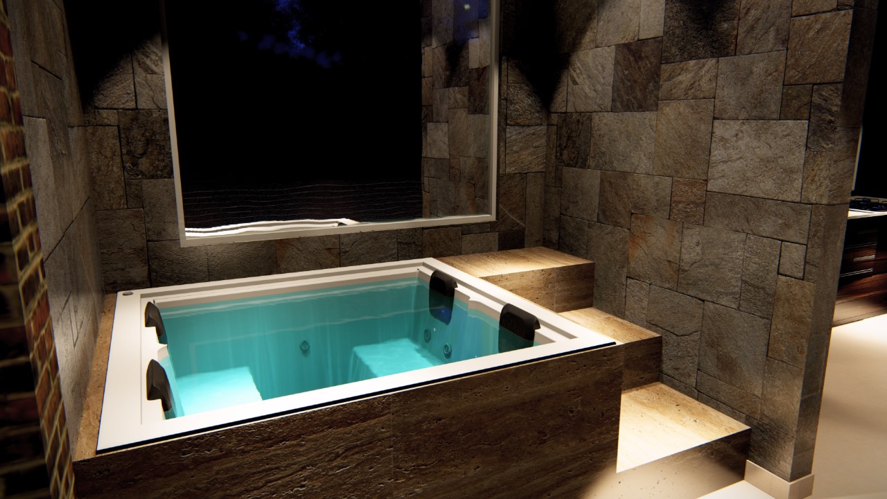 Piscina de vinil que já fizemos 9