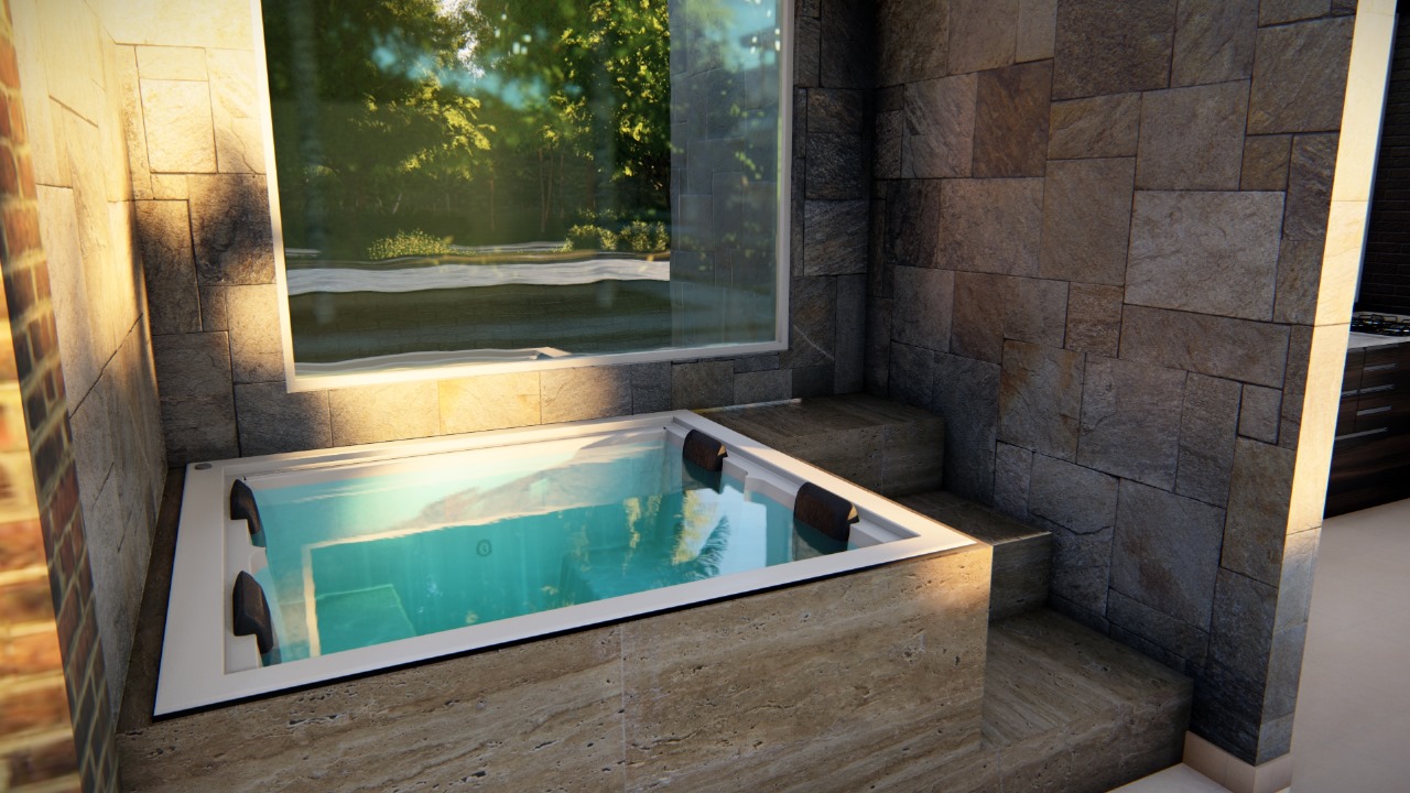 Piscina de vinil que já fizemos 11