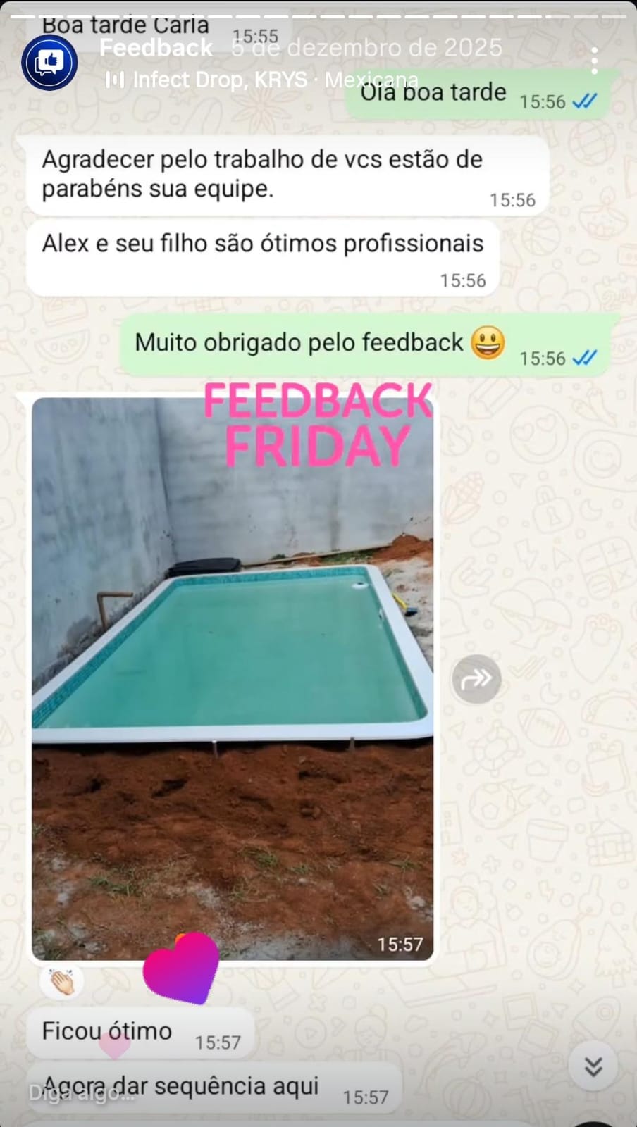 Feedback de cliente 15