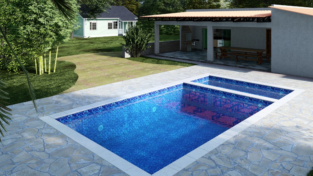 Piscina de vinil que já fizemos 20
