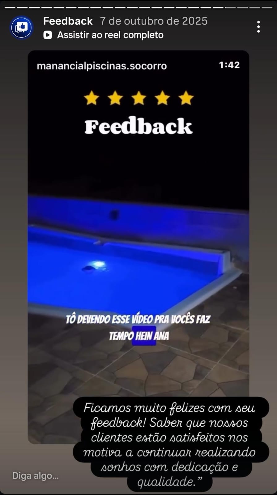 Feedback de cliente 14