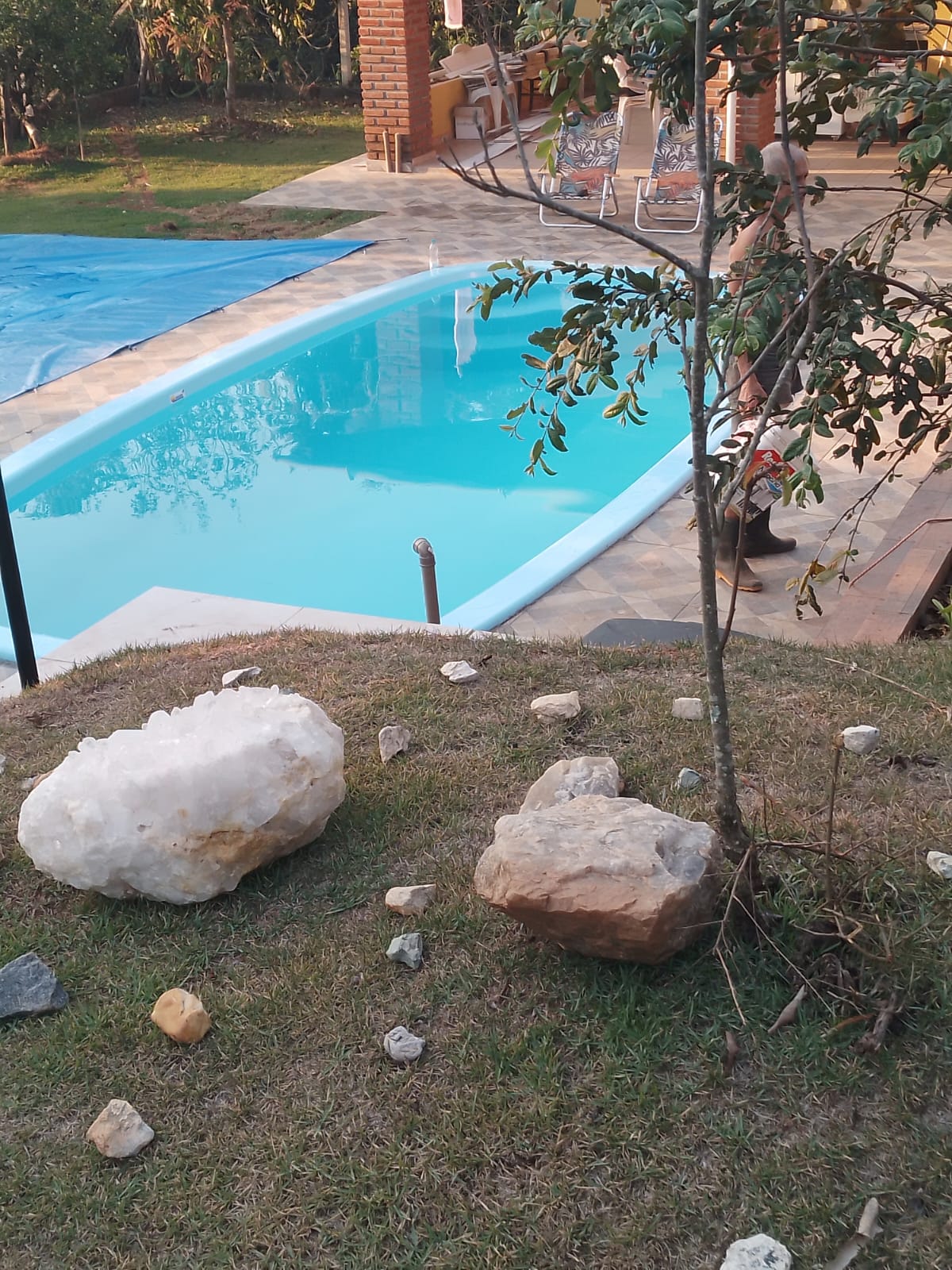 Piscina de fibra instalada pela Manancial 11